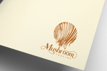 Premium Mushroom Logo Organic Farm Agriculture  Screenshot 2