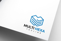 Multiple Hexagon Logo Technology Files Logo Stack Screenshot 2