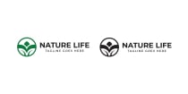 Nature Life Logo Template Screenshot 2