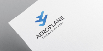 Aeroplane Travel Logo Template Screenshot 1