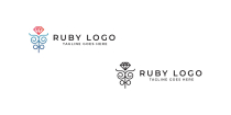 Ruby Logo Design Template Screenshot 2