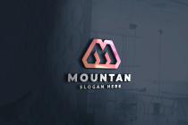 Mountan Letter M Company Logo Screenshot 1