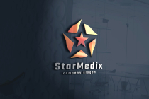 Star in Star Media Logo Screenshot 1