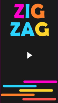 Zig Zag - HTML5 Game - Construct 3 Template Screenshot 4