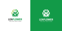 Leaflower Logo Template Screenshot 1