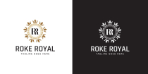 Roke Royal R Logo Design Screenshot 1