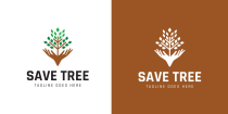 Save Tree Logo Design Template Screenshot 1