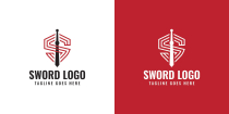 Sword S Letter Logo Template Screenshot 1