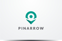 Pin Arrow Logo Screenshot 1
