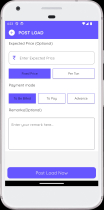  Courier Management App UI Kit - Modern Flutter  Screenshot 5