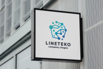 Line Technology System Logo Screenshot 1
